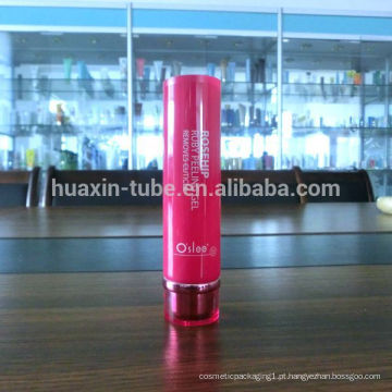 D35 top pink creme para os olhos tubo, tubo de batom rosa, creme facial tubo